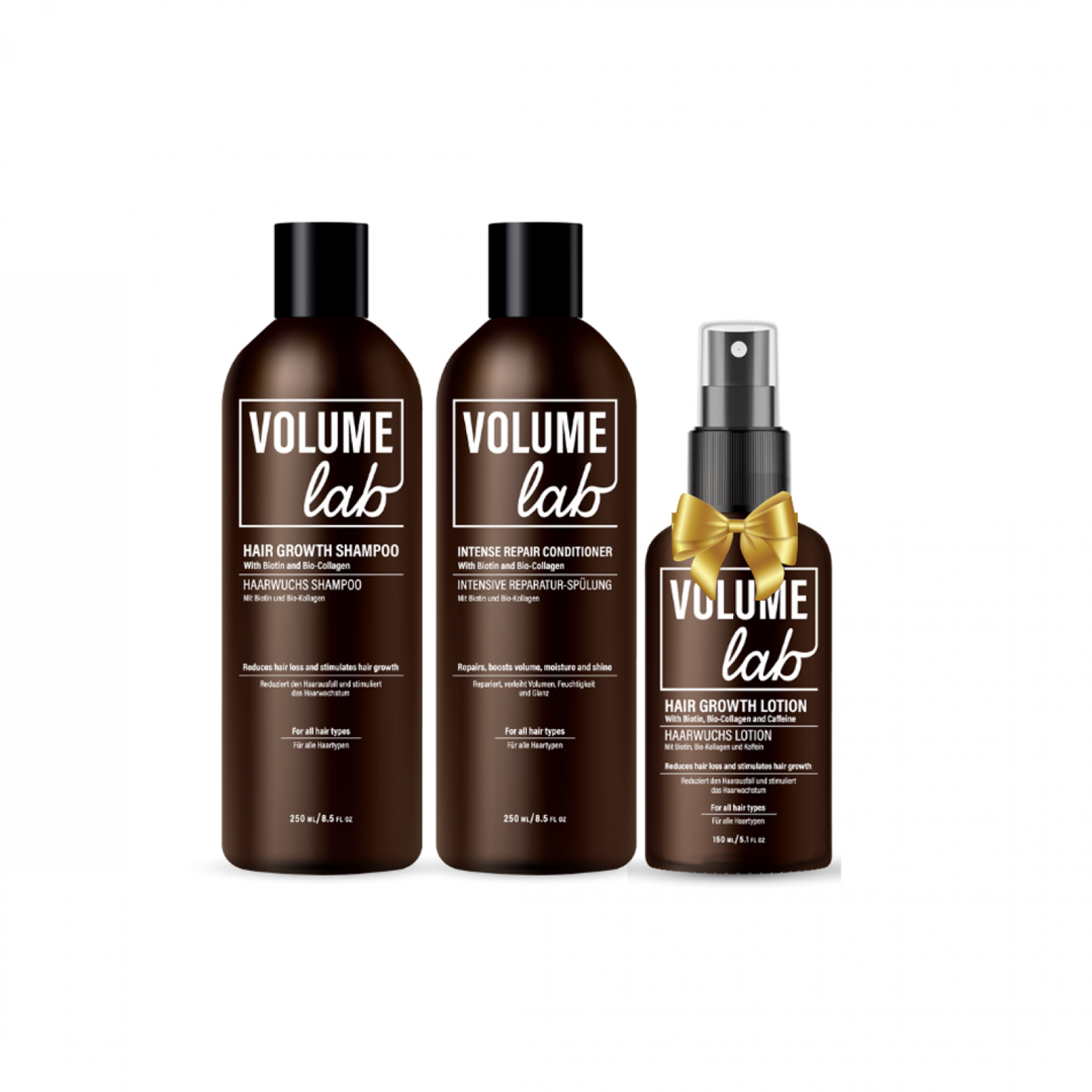 Volume lab - enkel sett og lotion som GAVE Volume lab - enkel sett og lotion som GAVE